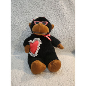 Vintage 2000's Valentines Day whistling gangster gorilla